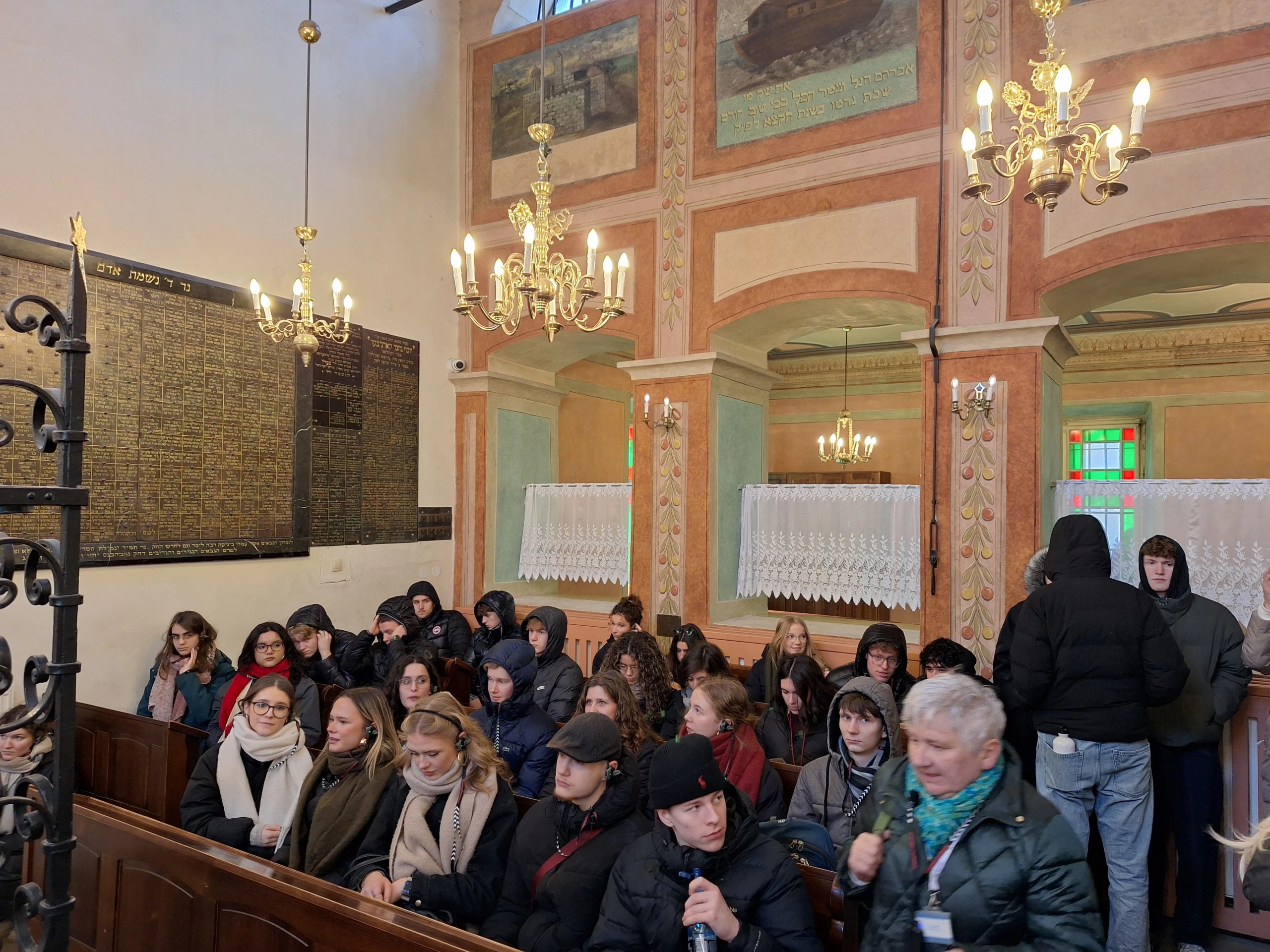 In der Remuh-Synagoge in Krakau