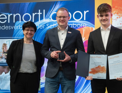 Schülerforschungszentrum Nordhessen erhält LeLa-Preis 2026