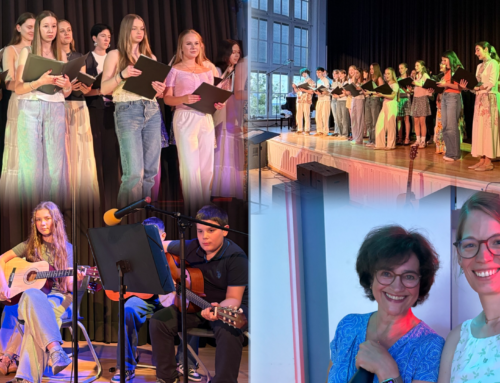 Den Sommer in die Aula gelockt